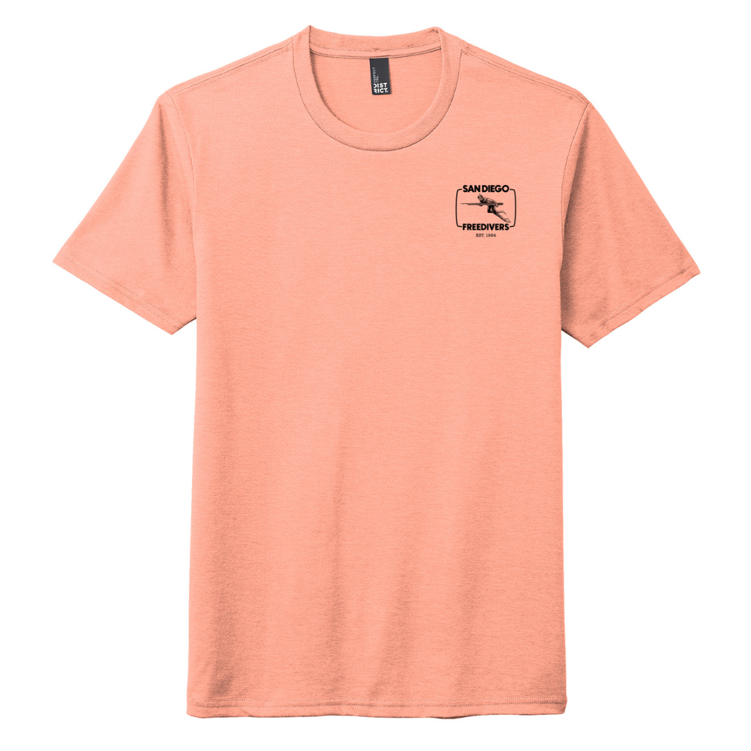 Blue Water Meet Tee Salmon